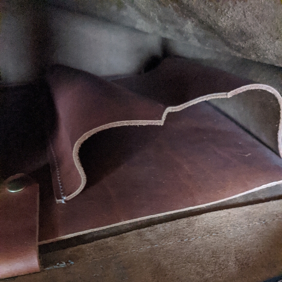 Genuine Leather Portfolio / Laptop / Messenger Bag - Picture 9 of 14